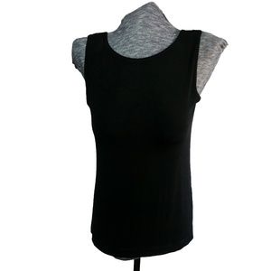 Chicos Travelers 1 Black Tank Top Size Medium 8